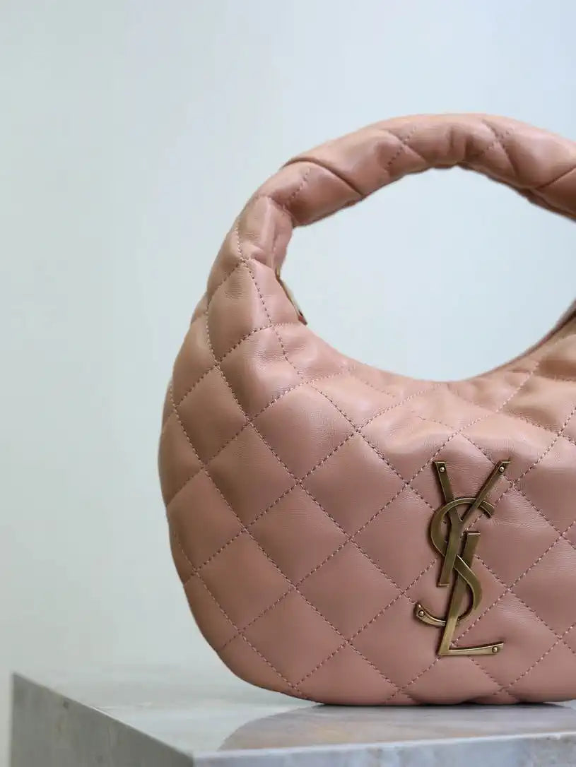 Saint Laurent YSL 851689 ICARINO in quilted nappa Pink