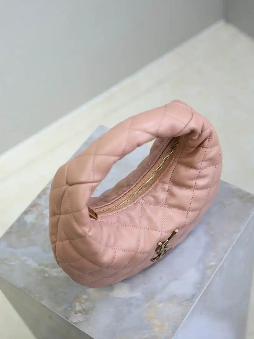 Saint Laurent YSL 851689 ICARINO in quilted nappa Pink