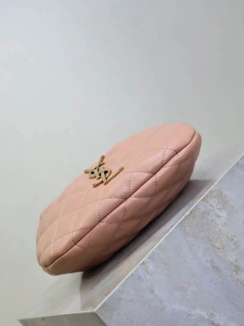 Saint Laurent YSL 851689 ICARINO in quilted nappa Pink