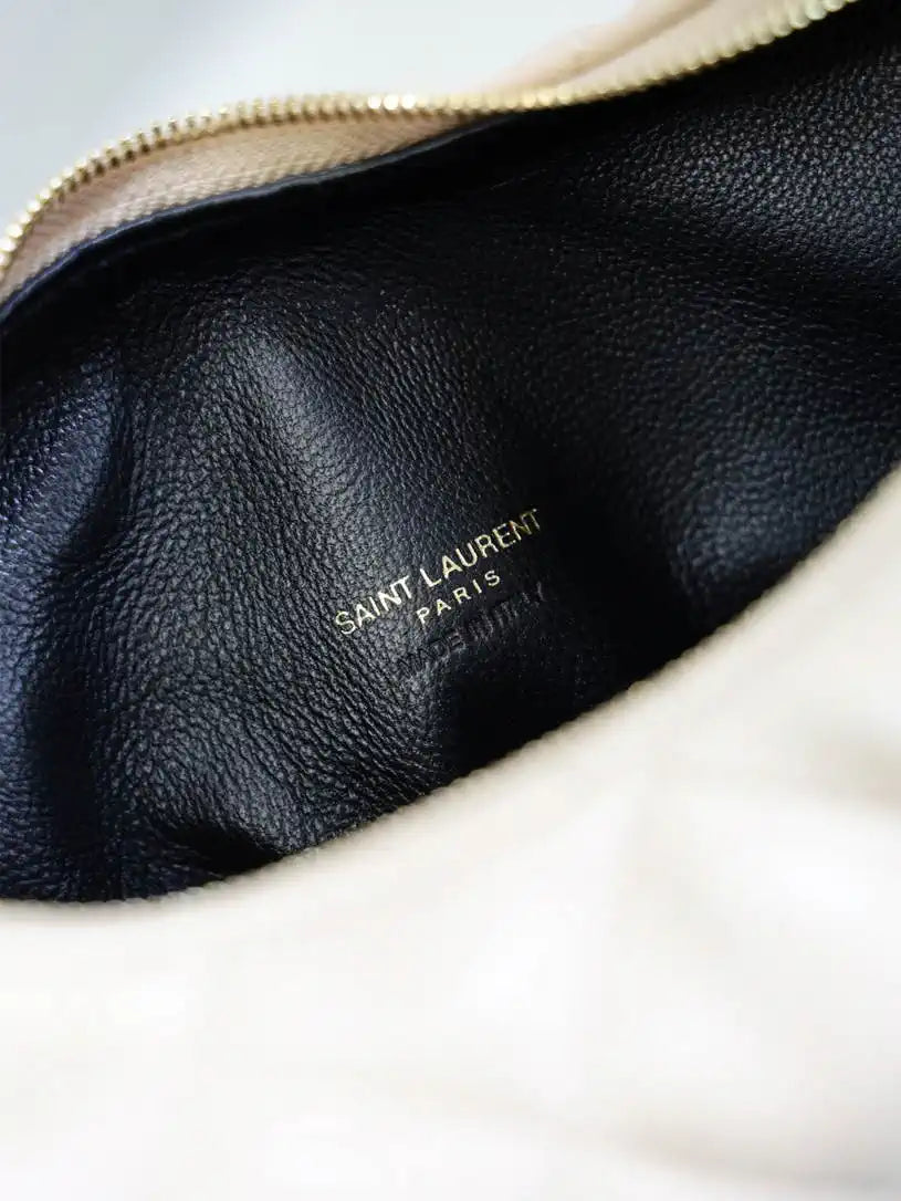 Saint Laurent YSL 851689 ICARINO in quilted nappa Apricot