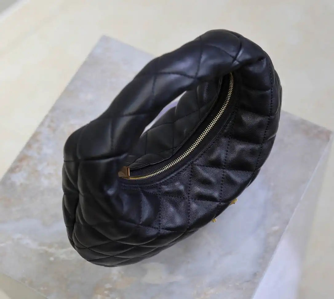 Saint Laurent YSL 851689 ICARINO in quilted nappa Black