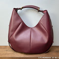 Saint Laurent YSL 862029 MOMBASA medium in leather Wine Red