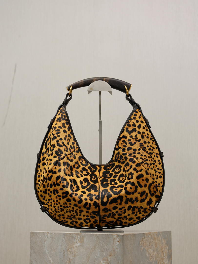Saint Laurent YSL 862029 MOMBASA medium in  Leopard print
