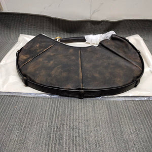 Saint Laurent YSL 862029 MOMBASA medium in vintage leather DARK OAK - Default Title - View 3