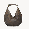 Saint Laurent YSL 862029 MOMBASA medium in vintage leather DARK OAK - Default Title - View 1