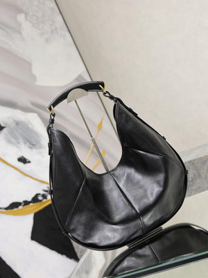 Saint Laurent YSL A0011MAAGWJ1000 MOMBASA Large in leather Black - Default Title - View 2