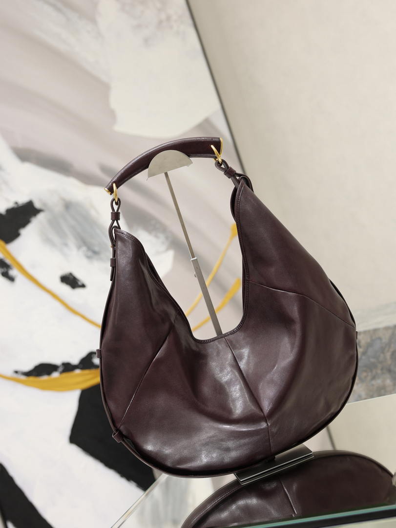 Saint Laurent YSL A0011MAAGWJ1000 MOMBASA Large in leather Wine Red