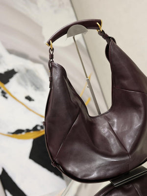 Saint Laurent YSL A0011MAAGWJ1000 MOMBASA Large in leather Wine Red - Default Title - View 3
