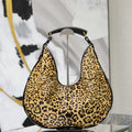 Saint Laurent YSL A0011MAAGWJ1000 MOMBASA Large in pony hair leather Leopard print - Default Title - View 1
