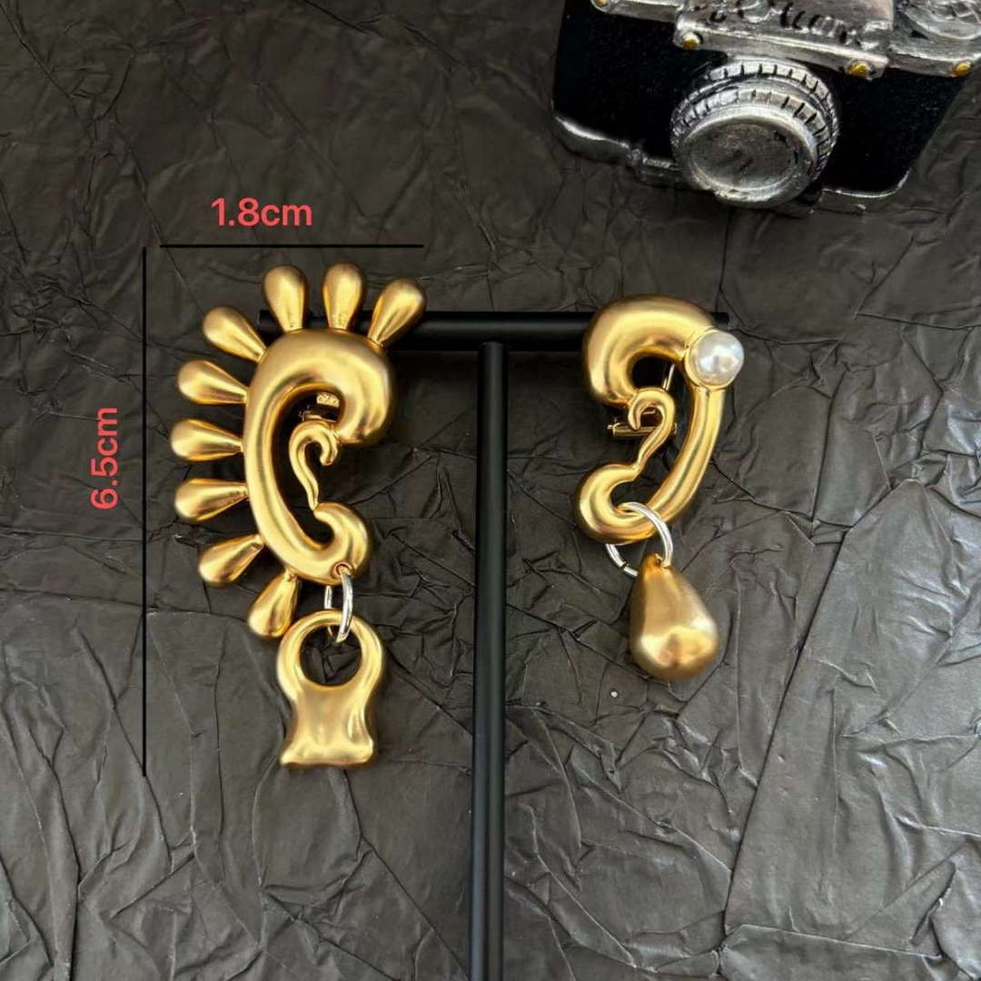 Schiaparelli AB Pearl Earrings S9521 - Default Title - View 1