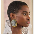 Schiaparelli Enamel Earrings S9523