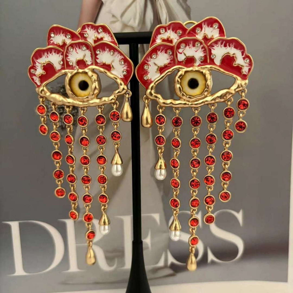 Schiaparelli European Vintage Earrings S9520