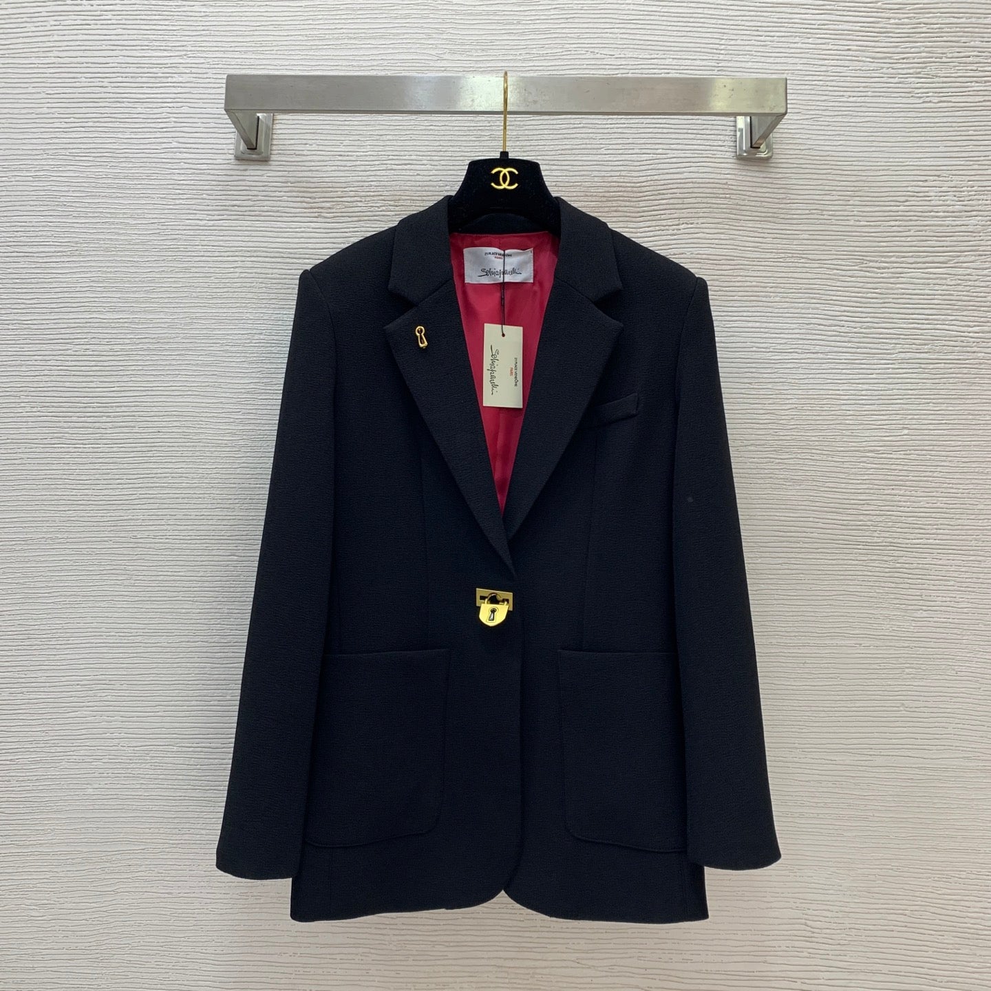 Schiaparelli ICONIC PADLOCK JACKET SCH80004