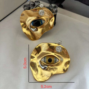 Schiaparelli Mask Eye Brooch S9524 - Default Title - View 3