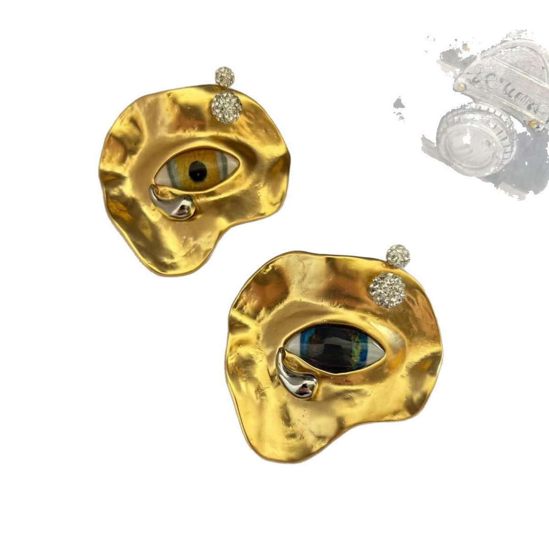 Schiaparelli Mask Eye Brooch S9524