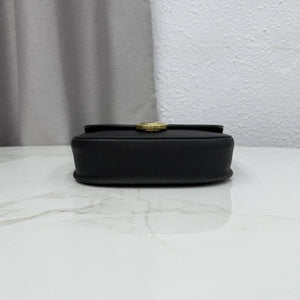 Small Dior Médaillon Flap Bag M3919QDWP_M900 Black Grained Calfskin - Default Title - View 6