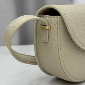 Small Dior Médaillon Flap Bag M3919QDWP_M900 Camel Beige Grained Calfskin - Default Title - View 3