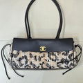 Chanel Small shopping bag AS6288 Tweed Leopard
