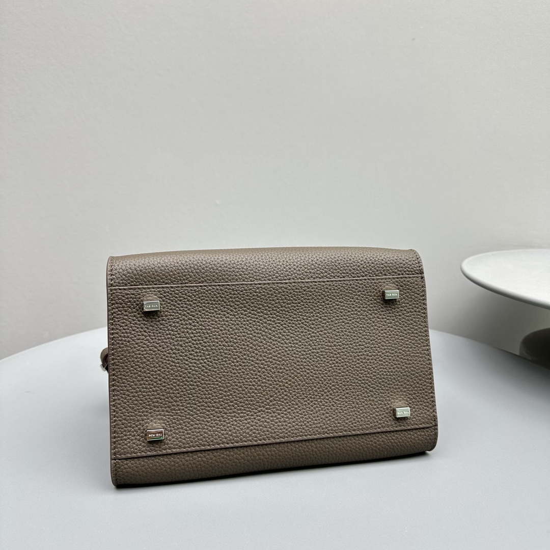 The Row Calfskin Soft Margaux 10 Bag THR153678 Grey - Default Title - View 4