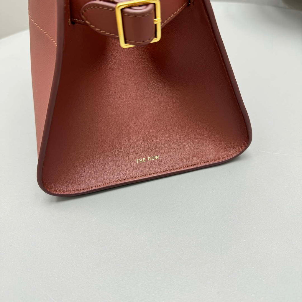 The Row Calfskin Soft Margaux 10 Bag THR153678 Red
