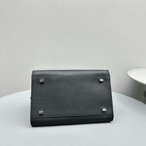 The Row Calfskin Soft Margaux 10 Bag THR153678 Black - Default Title - View 4