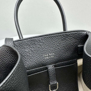 The Row Calfskin Soft Margaux 10 Bag THR153678 Black - Default Title - View 8