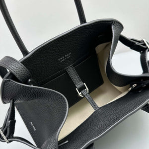 The Row Calfskin Soft Margaux 10 Bag THR153678 Black - Default Title - View 9