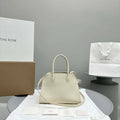 The Row Calfskin Soft Margaux 10 Bag THR153678 White