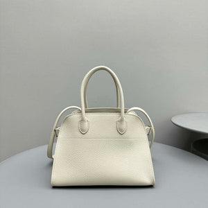 The Row Calfskin Soft Margaux 10 Bag THR153678 White - Default Title - View 3
