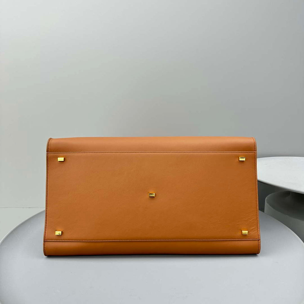 The Row THR116945 Suede Soft Margaux 17 Top Handle Bag T11002