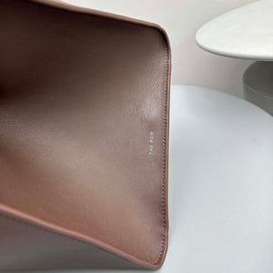 The Row THR116945 Suede Soft Margaux 17 Top Handle Bag T11003 - Default Title - View 7