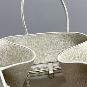 The Row THR116945 Suede Soft Margaux 17 Top Handle Bag T11005 - Default Title - View 7