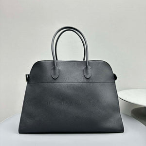 The Row THR116945 Suede Soft Margaux 17 Top Handle Bag T11006 - Default Title - View 3