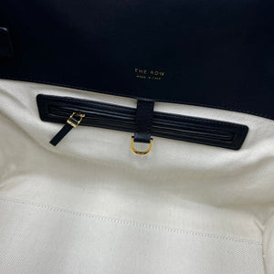 The Row W1255L72 Calfskin Margaux 15 Air buckled textured-leather tote T10990 - Default Title - View 9