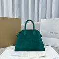 The Row W1255L72 Suede Soft Margaux 15 Air buckled tote T10999 - Default Title - View 1