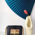 Tom Ford 29116800081 Black Python Natalia Chain Shoulder Bag - Default Title - View 1