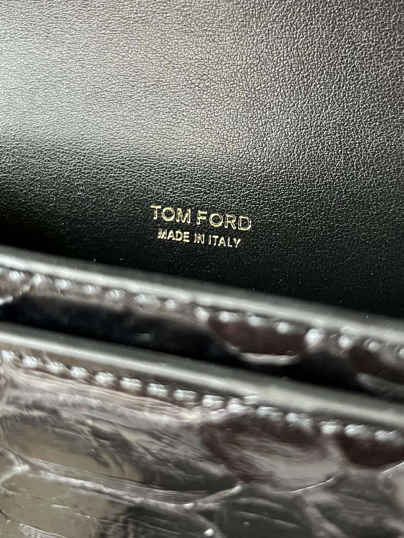 Tom Ford 5520743975 Black Python Evening Tf Disco Bag