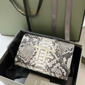 Tom Ford 5520743975 Gray Python Evening Tf Disco Bag - Default Title - View 1