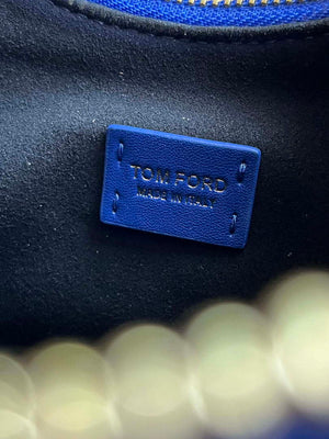 Tom Ford Python skin Leather Bianca Mini Hobo 5520708811 Blue - Default Title - View 9