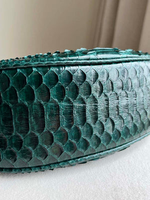 Tom Ford Python skin Leather Bianca Mini Hobo 5520708811 Dark green - Default Title - View 5