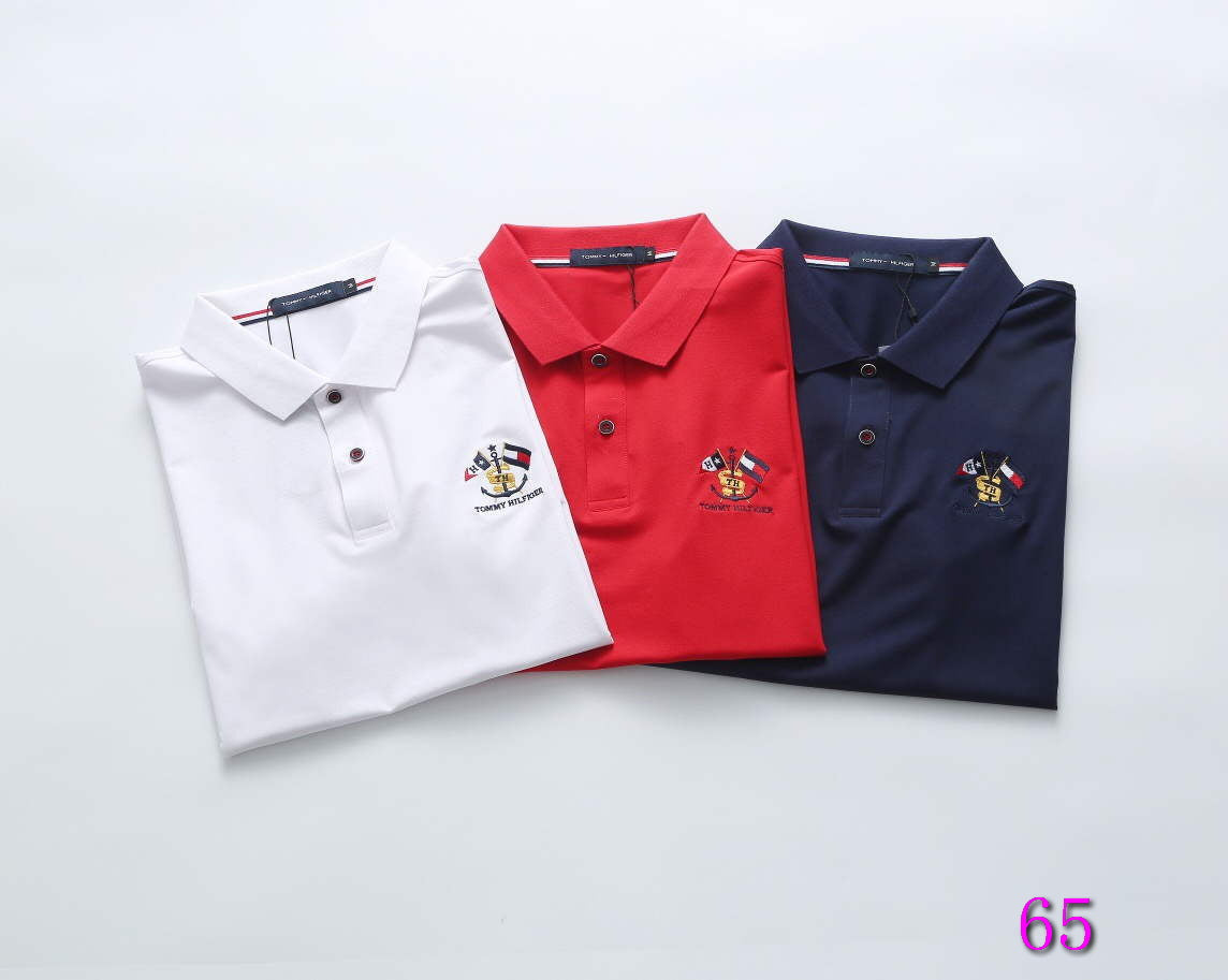 Tommy Men T-shirts Polo Shirts Fashion Clothing T76321