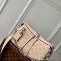 LV M24114 Louis Vuitton Hand It All PM Bag Mahina Cr¨¨me Beige - Default Title - View 1
