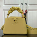 LV M58586 Louis Vuitton Capucines Mini BB Handbag Yellow - Default Title - View 1