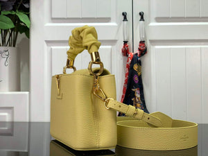 LV M58586 Louis Vuitton Capucines Mini BB Handbag Yellow - Default Title - View 2