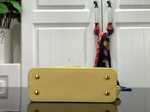 LV M58586 Louis Vuitton Capucines Mini BB Handbag Yellow - Default Title - View 4