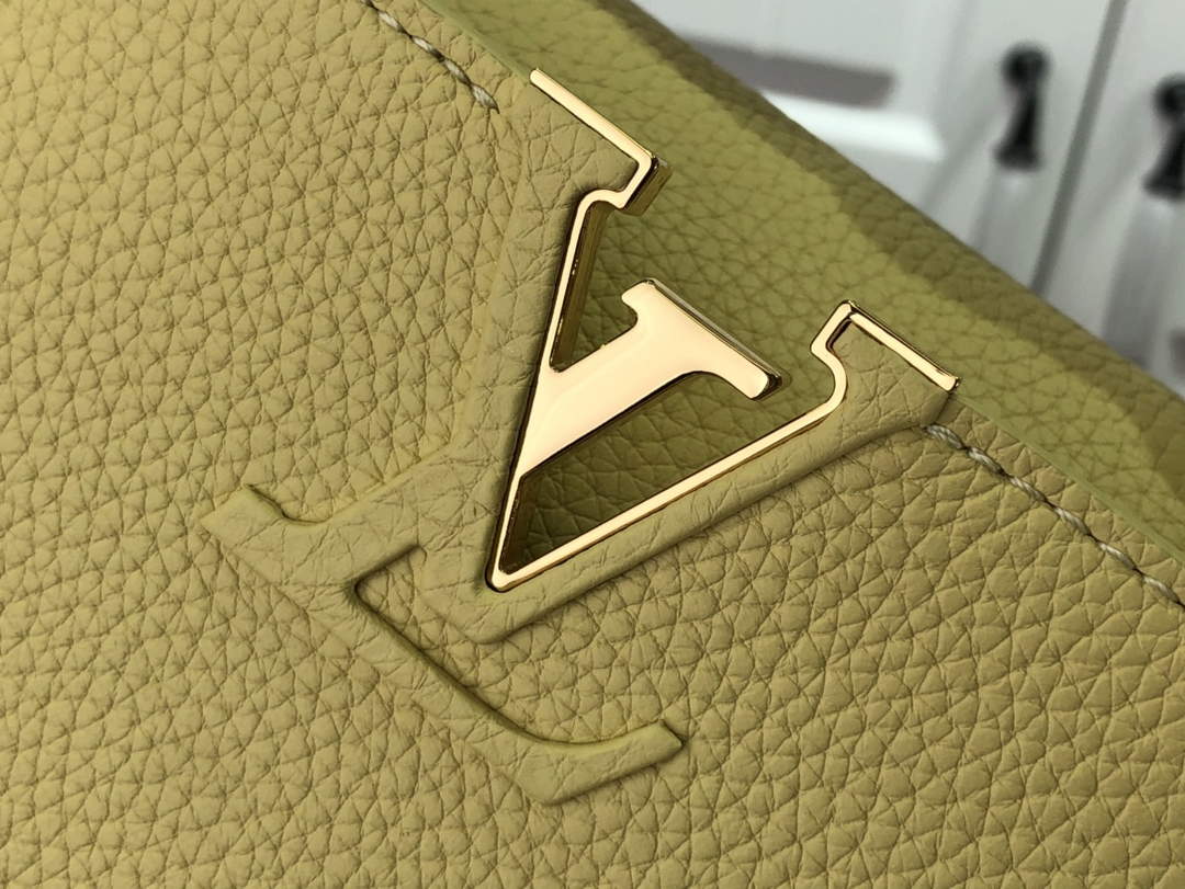 LV M58586 Louis Vuitton Capucines Mini BB Handbag Yellow - Default Title - View 5