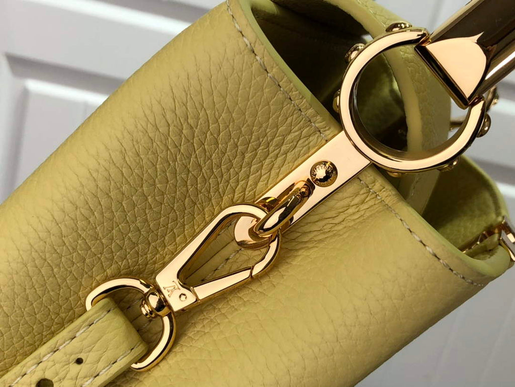 LV M58586 Louis Vuitton Capucines Mini BB Handbag Yellow