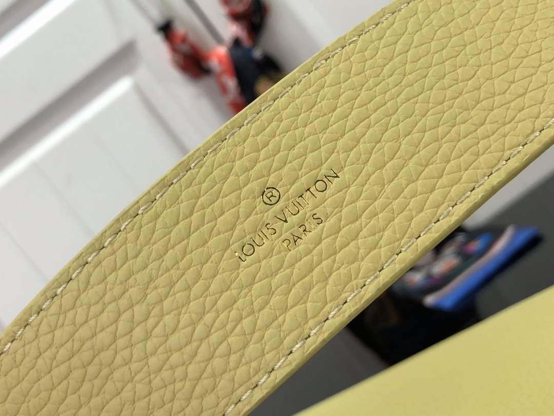 LV M58586 Louis Vuitton Capucines Mini BB Handbag Yellow - Default Title - View 7