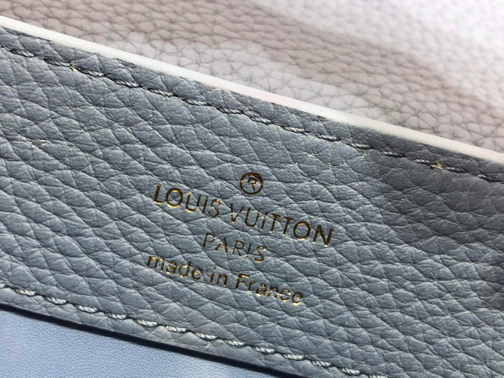 LV M58586 Louis Vuitton Capucines Mini BB Handbag Blue