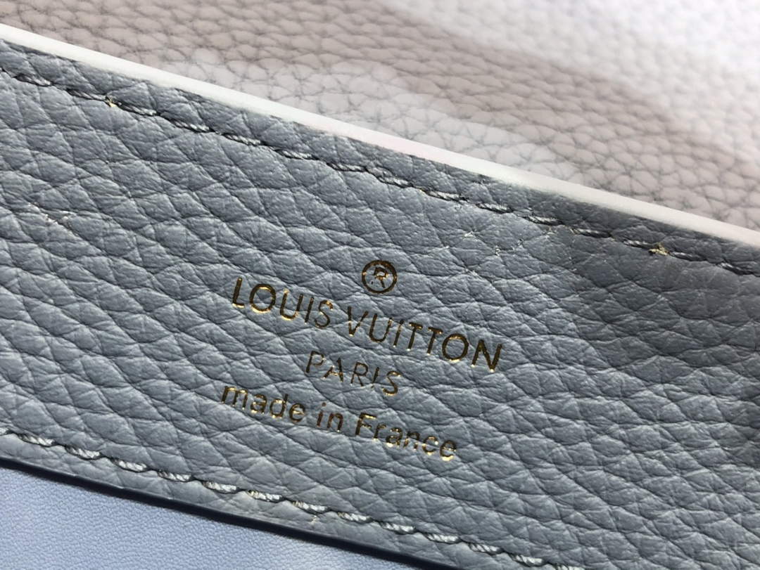 LV M58586 Louis Vuitton Capucines Mini BB Handbag Blue - Default Title - View 8